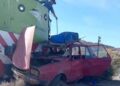 El Tren Patagónico chocó contra un auto pero sus ocupantes se salvaron de milagro