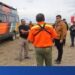 Claudio Vidal acompaña a los brigadistas y supervisa el operativo por el incendio en El Chaltén
