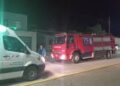 Pico Truncado: Un incendio de magnitud afectó una vivienda de la calle Viamonte