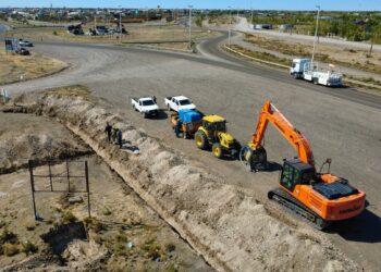 Pico Truncado: Avanza la obra de gas, un compromiso cumplido con la ciudad