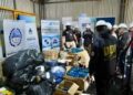 Incineraron más de 267 kilos de cocaína y marihuana cerca de Cañadón Seco