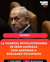 Irán. La Guardia Revolucionaria Islámica promete perseguir y matar a Netanyahu, el «asesino de niños», si aún sigue con vida.