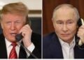 Rusia. Putin sostiene llamada telefónica con Trump, confirma el Kremlin