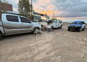 Allanamiento por robo en Pico Truncado. Secuestran una camioneta y hay un aprehendido