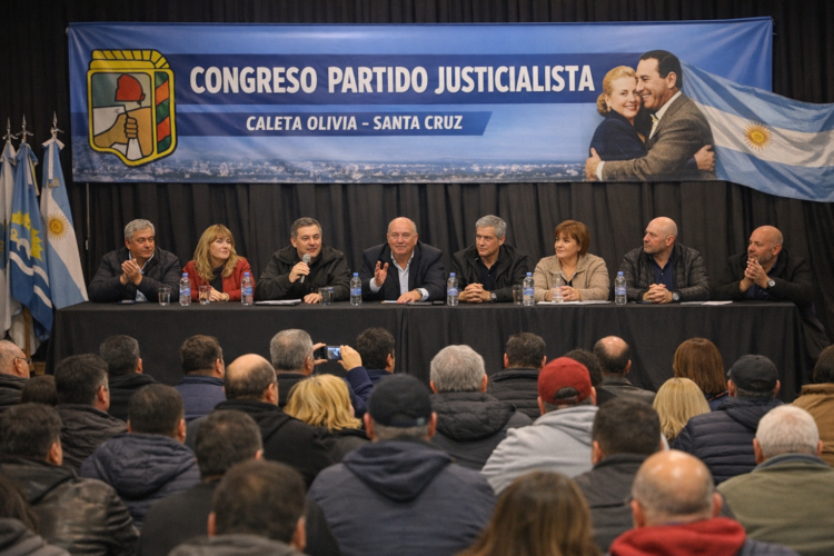 Congreso del PJ en Caleta Olivia: definiciones políticas y llamado a la unidad