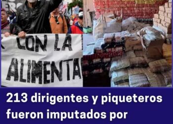 213 dirigentes y piqueteros fueron imputados por fraude y extorsión en planes sociales.