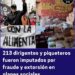 213 dirigentes y piqueteros fueron imputados por fraude y extorsión en planes sociales.