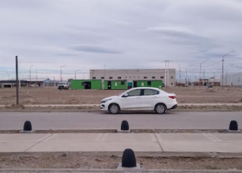 Pico Truncado: Comenzó la obra del nuevo polideportivo municipal.