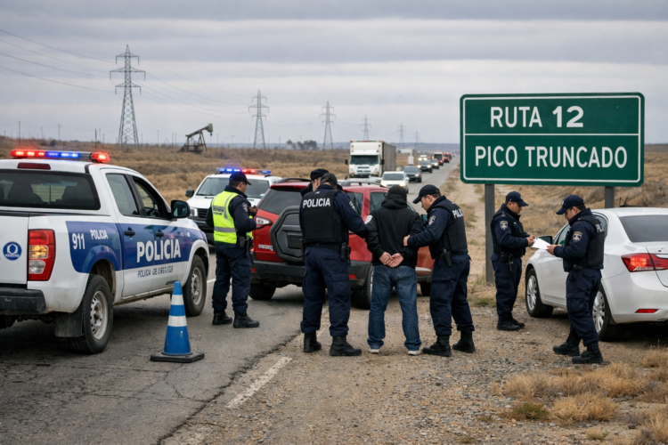 Pico Truncado: secuestran gran cantidad de carne tras un operativo por abigeato en Ruta 12