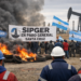 SIPGER inicia paro general y tensiona la actividad petrolera en Santa Cruz