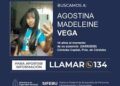 Se activó la Alerta Sofía por Agostina Vega ochenta horas después de la denuncia