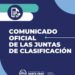 A partir del 1° de junio estará abierta la inscripción a las Juntas de Clasificación