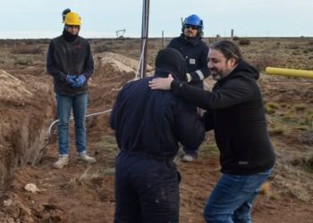 Avanza la ampliación de la red de gas en la zona de Invernaderos con trabajo conjunto entre el Municipio y Distrigas