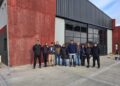 Anabalón y su gabinete recorrieron el nuevo cuartel de Bomberos que será inaugurado en el aniversario de Pico Truncado