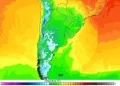 Llega una intensa masa de aire polar a la Patagonia