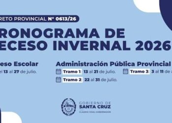 Receso invernal 2026: el Gobierno de Santa Cruz estableció el cronograma de licencia para trabajadores públicos