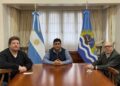 Claudio Vidal y Pedro Luxen recibieron al procurador Eduardo Sosa tras su restitución y reafirmaron el compromiso con las instituciones