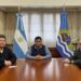 Claudio Vidal y Pedro Luxen recibieron al procurador Eduardo Sosa tras su restitución y reafirmaron el compromiso con las instituciones