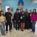 Anabalón compartió con alumnos del Colegio 14 la obtención de la Copa Robótica