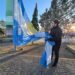 Anabalón participó del izamiento del Pabellón Nacional en el Día de la Independencia