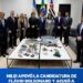 Milei apoyó la candidatura de Flávio Bolsonaro y acusó a Lula de «ladrón y presidiario»