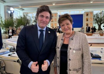 Milei mantendrá reuniones con Kristalina Georgieva y visitará a Keiko Fujimori