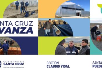Santa Cruz cerró junio con obras estratégicas que fortalecen los servicios y mejoran la calidad de vida en toda la provincia