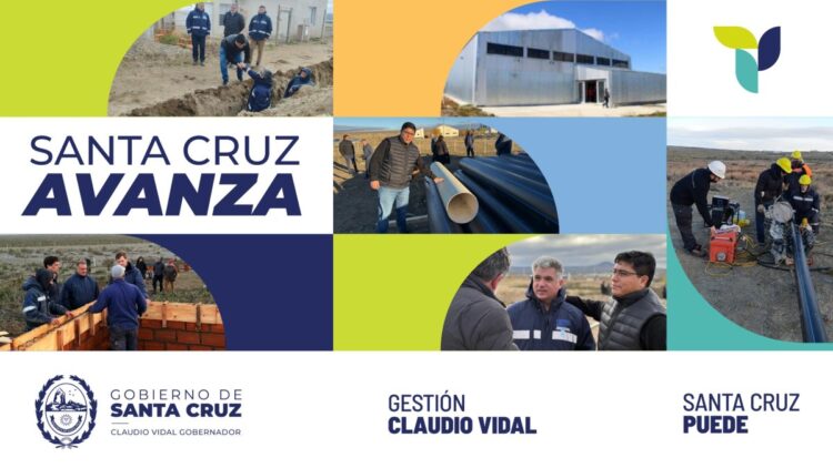 Santa Cruz cerró junio con obras estratégicas que fortalecen los servicios y mejoran la calidad de vida en toda la provincia