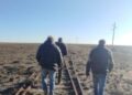 Transporte y Trenes Argentinos relevaron la traza del ramal ferroviario Puerto Deseado – Las Heras
