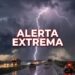 Alerta meteorológica extrema en medio país: todas las zonas complicadas por lluvias y vientos fuerte