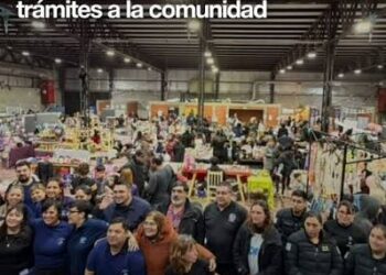 Viva Barrio llegó a Pico Truncado para acercar el Estado a la comunidad