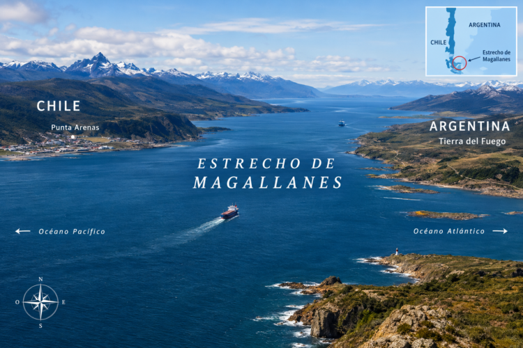 Argentina, el Estrecho de Magallanes y una discusión que vuelve a mirar hacia el Pacífico