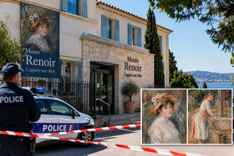 Robo en el Museo Renoir: dos obras valuadas en millones de euros fueron sustraídas en Francia